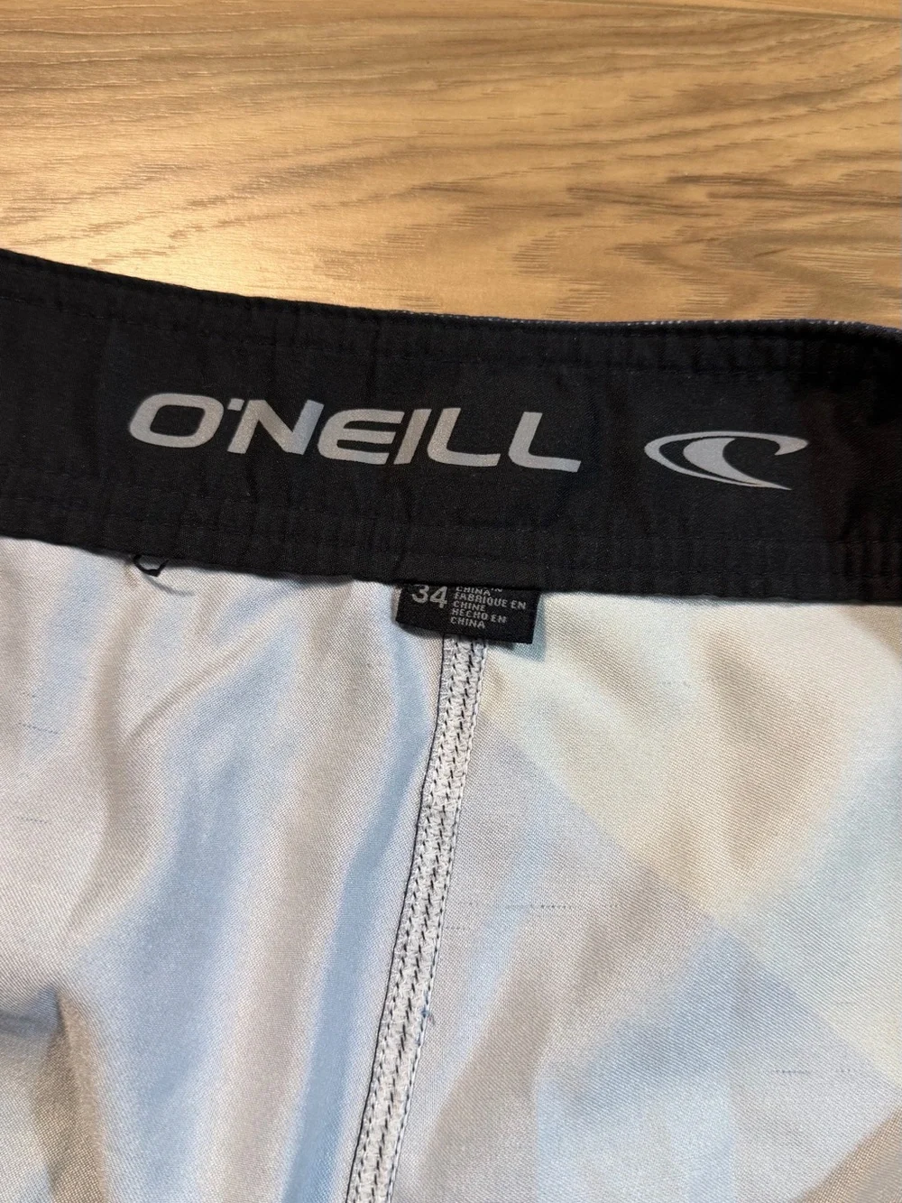 O'Neill Men's Blue Colorblock Swim Trunks